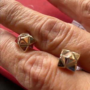 Valentino two-tone stud earrings